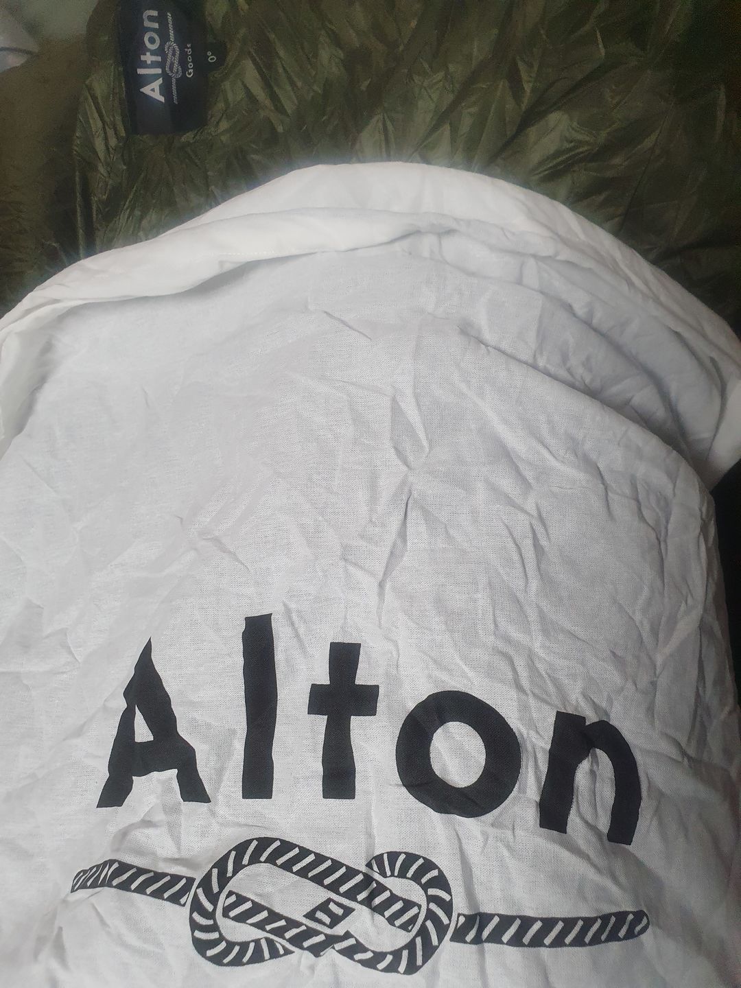 Customer photo review of Ultralight Underquilt