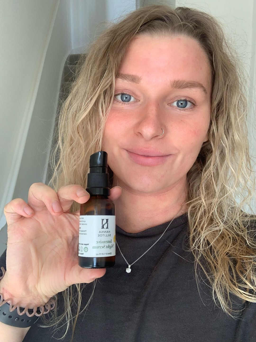 Customer photo review of Intensive Night Serum