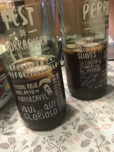Customer photo review of Piscoleros Juego de 6 Vasos