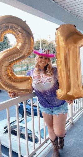 Customer photo review of Honky Tonk Barbie Shirt