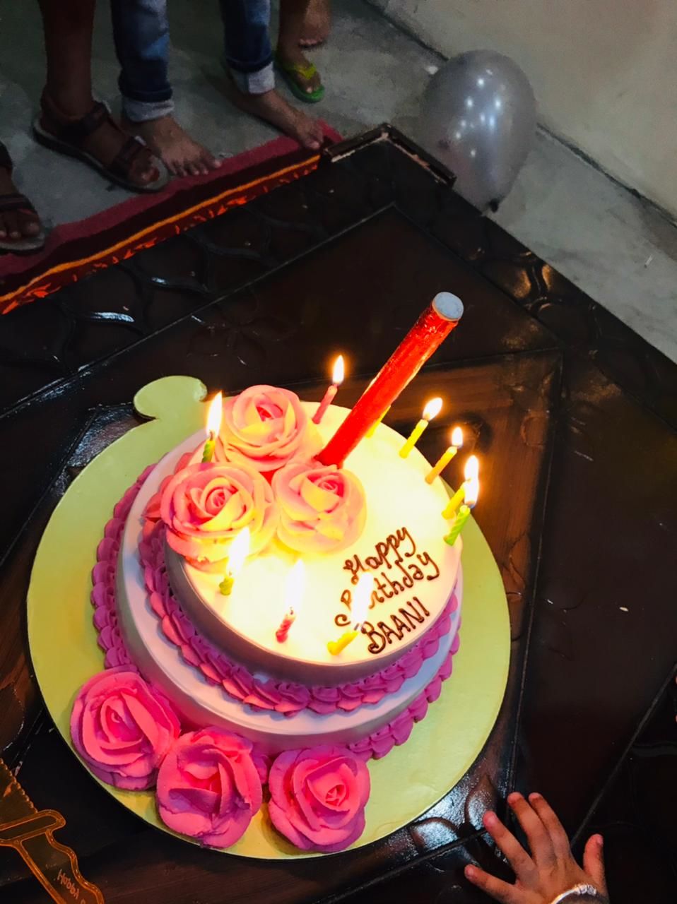 Customer photo review of Floral Cake 2