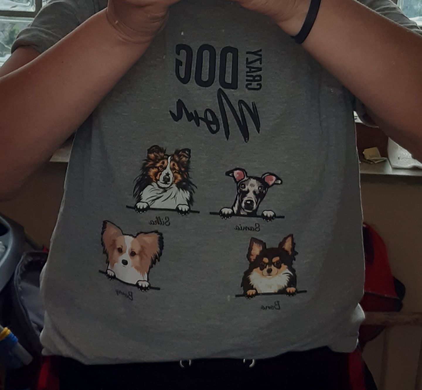 Customer photo review of Haustiereltern - Individuelles T-Shirt