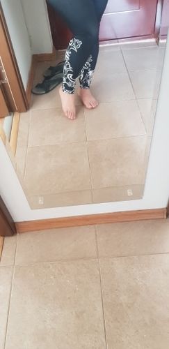 Customer photo review of PAISLEY Printed Yoga Pants