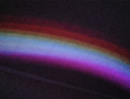 Customer photo review of Vespani Rainbow Projector