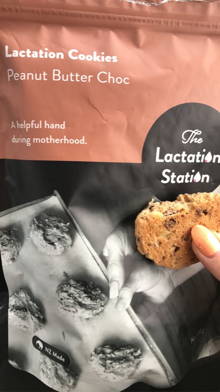 Customer photo review of Peanut Butter Choc Lactation Cookies