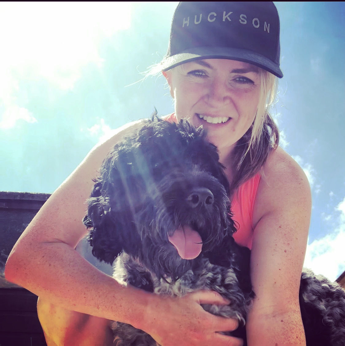 Customer photo review of Black Trucker Cap