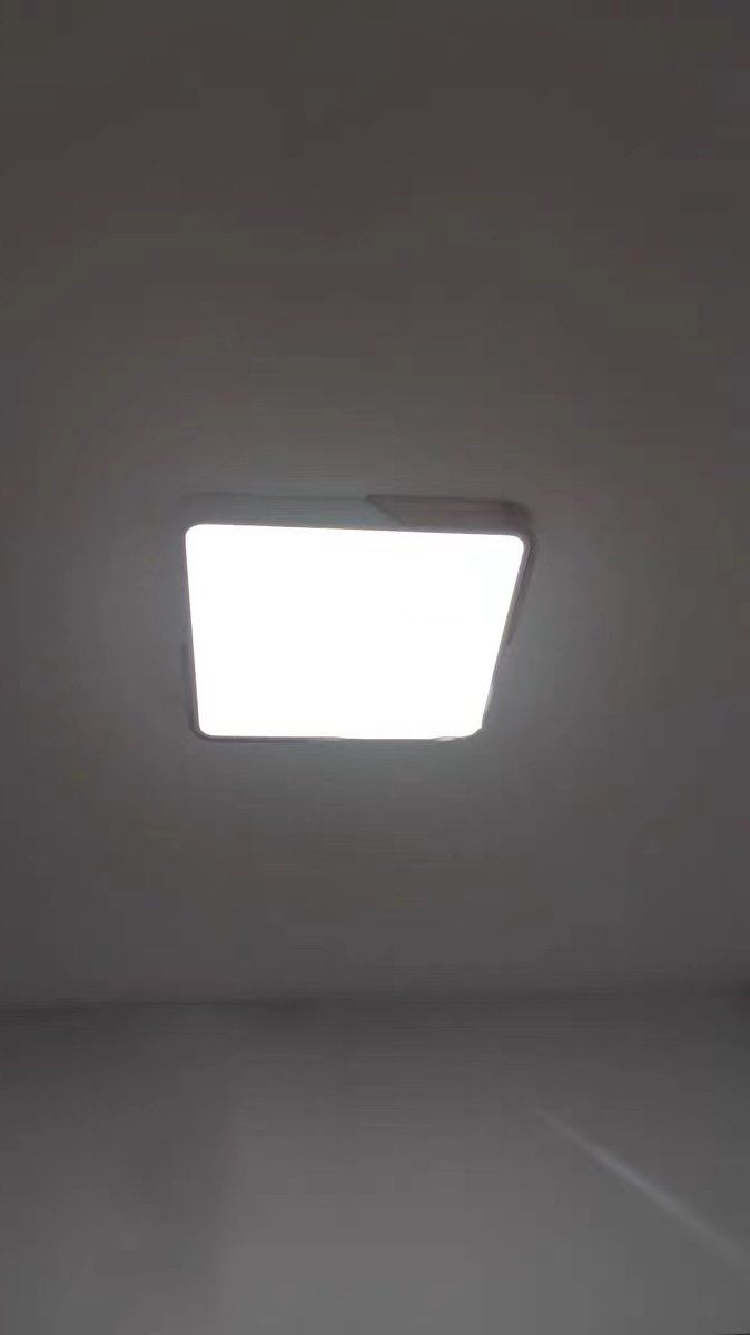 Customer photo review of Modern Rectangle LED Flush Mount Ceiling Light