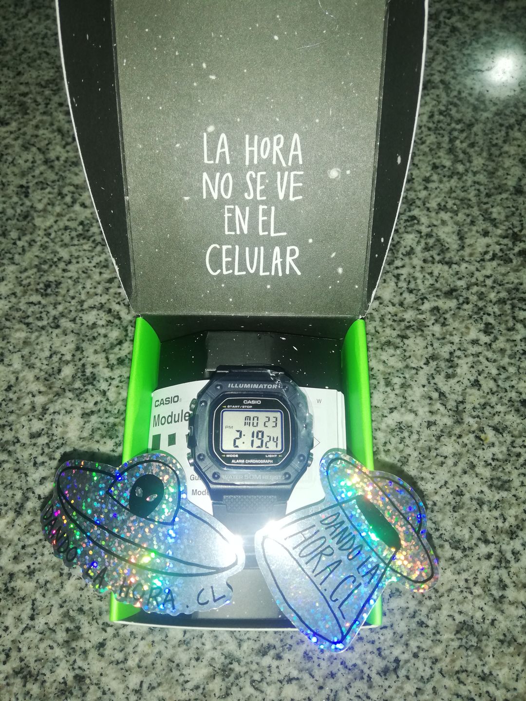Customer photo review of Reloj Casio Vintage W-218H-2AVDF Azul