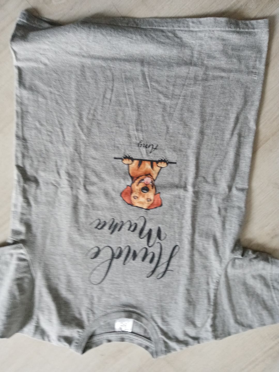 Customer photo review of Haustiereltern - Individuelles T-Shirt
