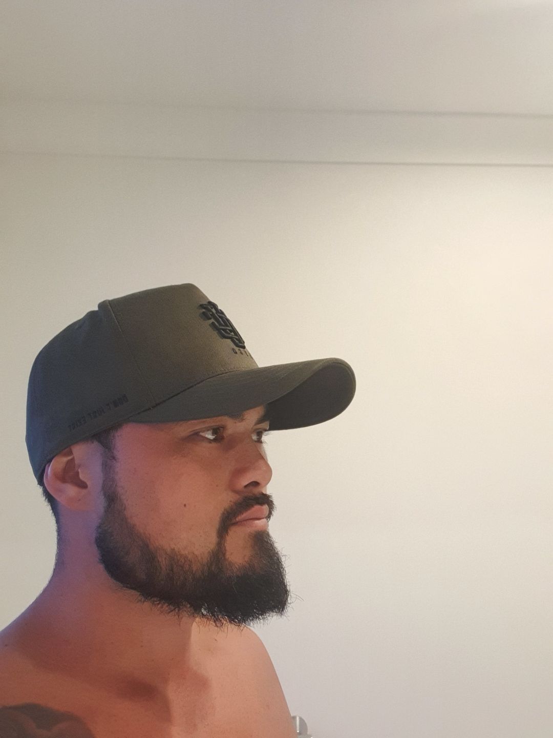 Customer photo review of Khaki Green A-Frame LVCO Snapback