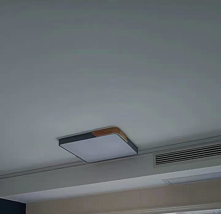 Customer photo review of Modern Rectangle LED Flush Mount Ceiling Light