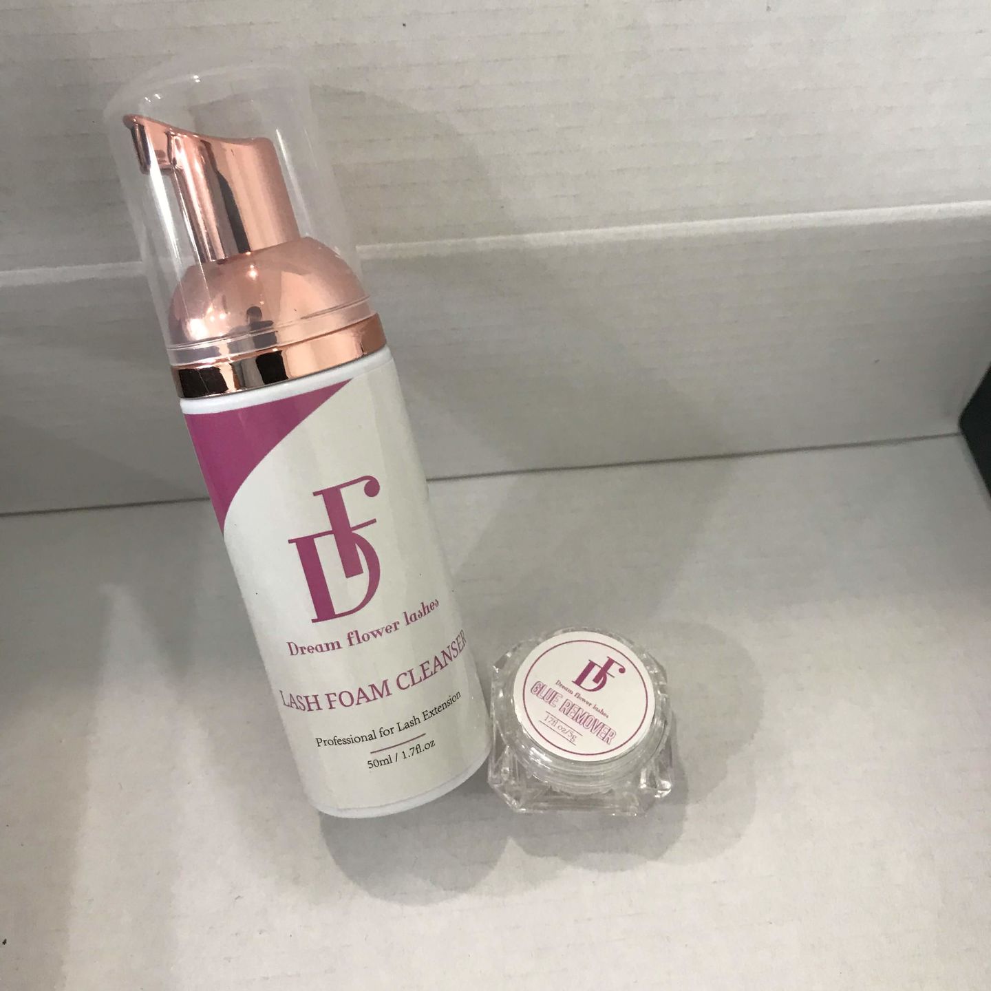 Customer photo review of Lash Foam Cleanser Lash Shampoo | Low Sensitive