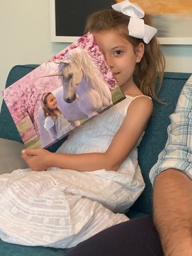 Customer photo review of Pink Unicorn