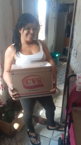Customer photo review of Cesta Básica Econômica Júnior