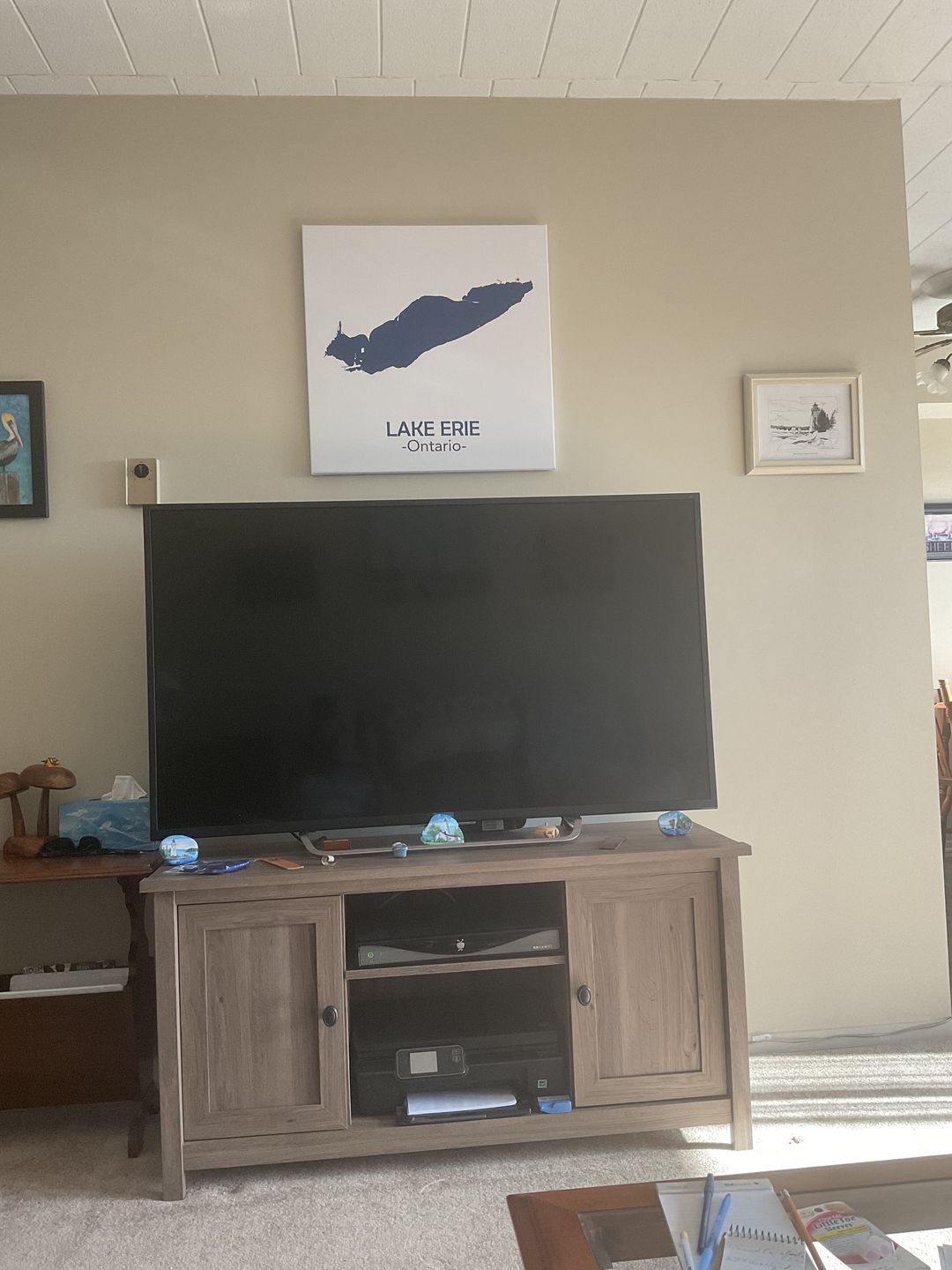 Customer photo review of Custom Lake Square Canvas