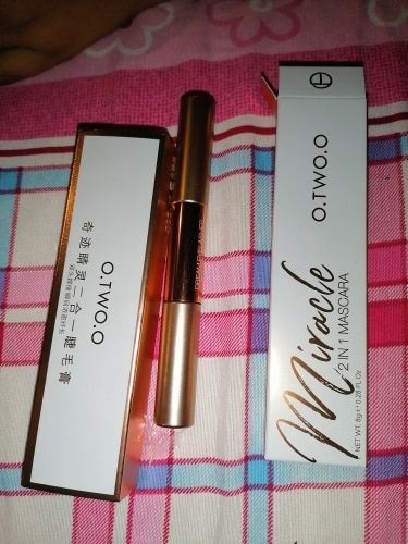 Customer photo review of O.TWO.O 2 IN 1 MIRACLE MASCARA