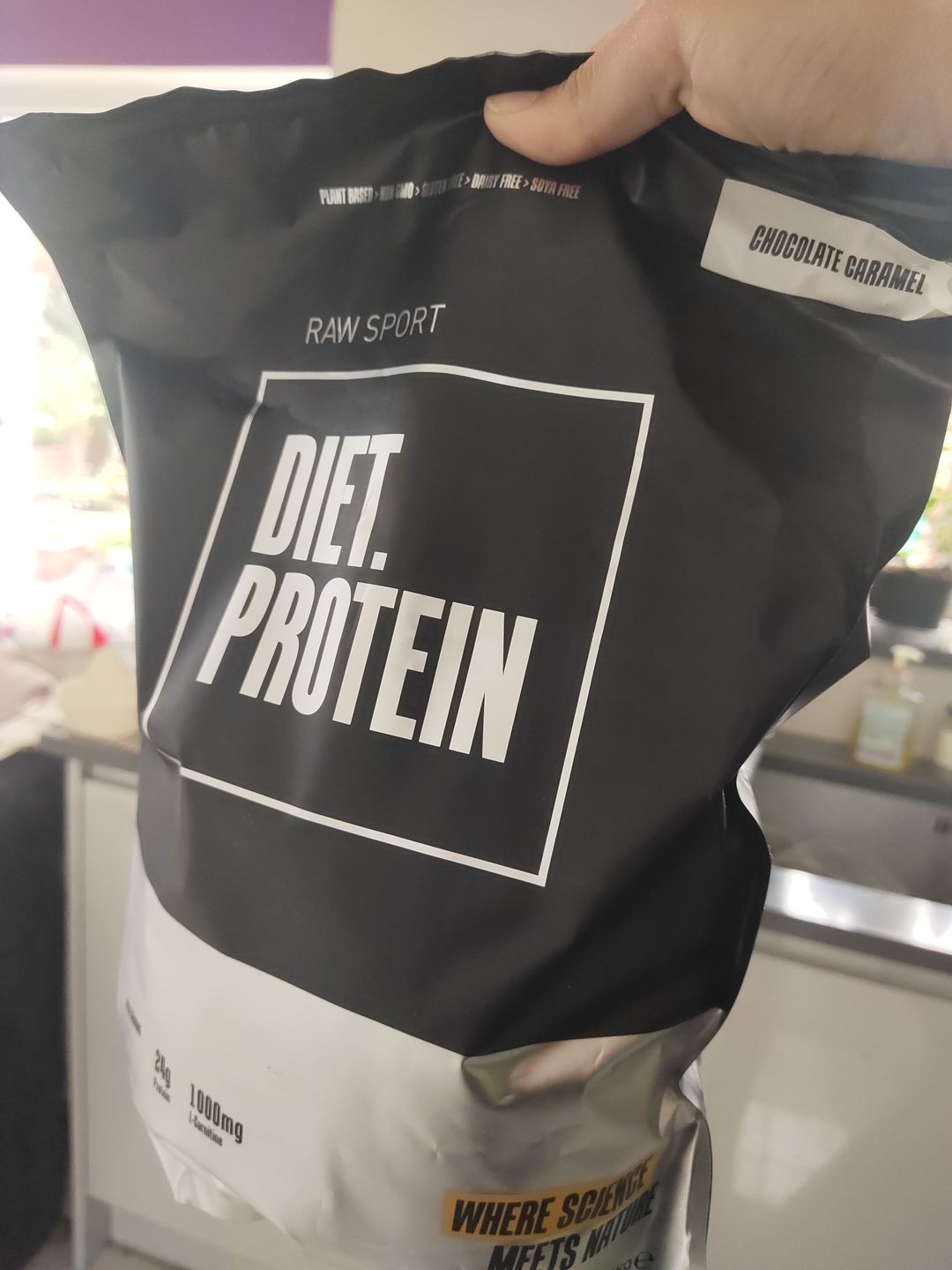 Customer photo review of Diet Protein (1KG) Powder