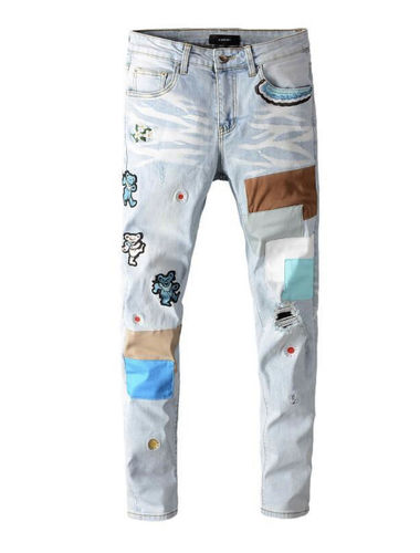 Customer photo review of Amiri Patch Jean