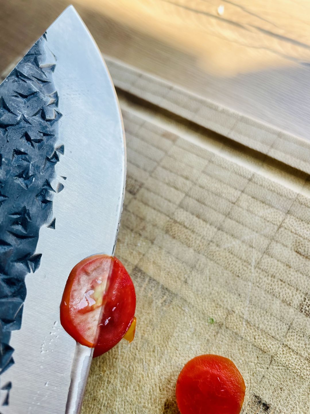 Customer photo review of Rustikales Chefmesser gebogen