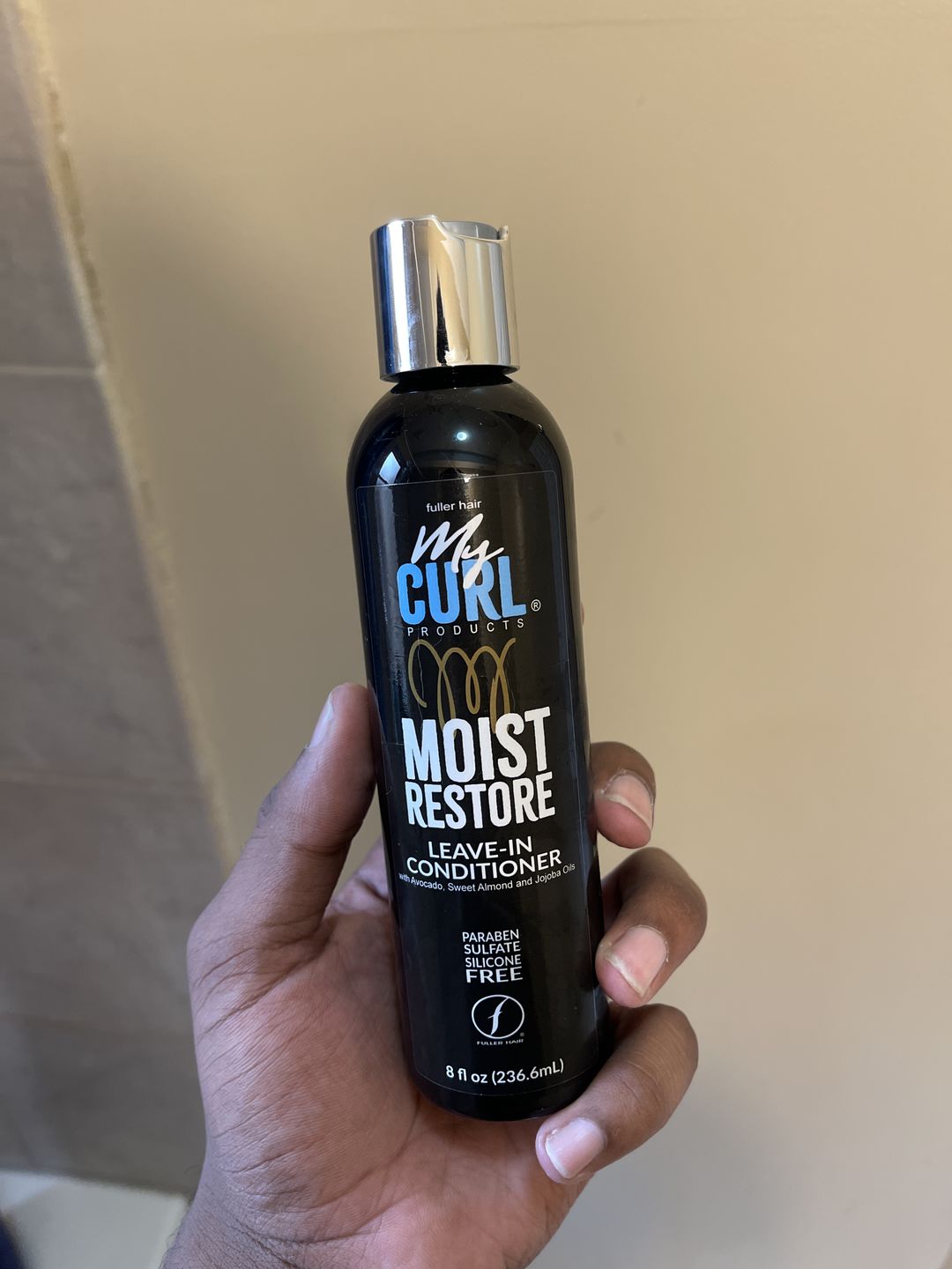 Customer photo review of My Curl Moist Restore