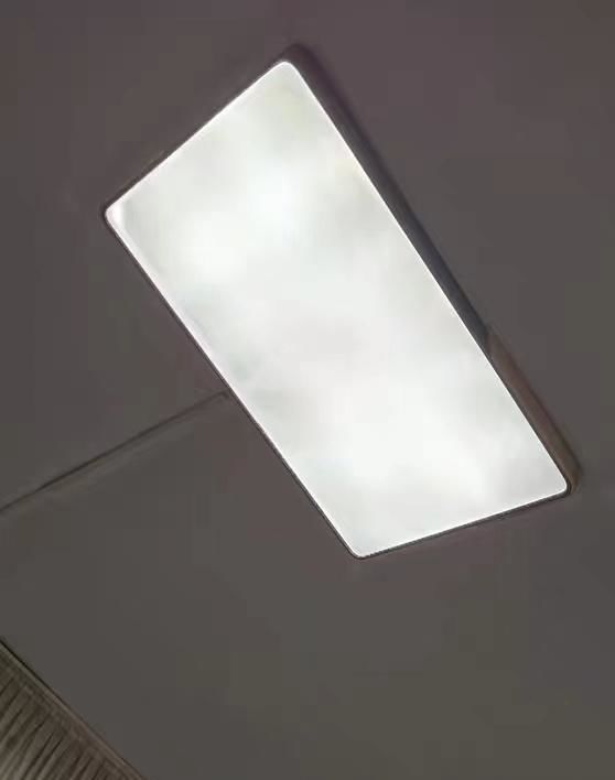 Customer photo review of Modern Rectangle LED Flush Mount Ceiling Light