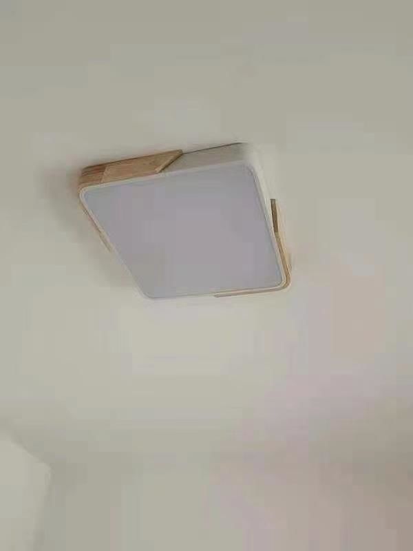 Customer photo review of Modern Rectangle LED Flush Mount Ceiling Light
