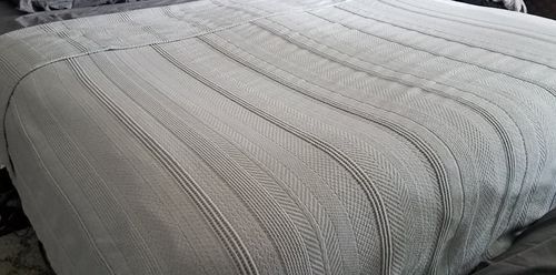 Customer photo review of Renewed Full Circle Recycled Cotton Blanket, King