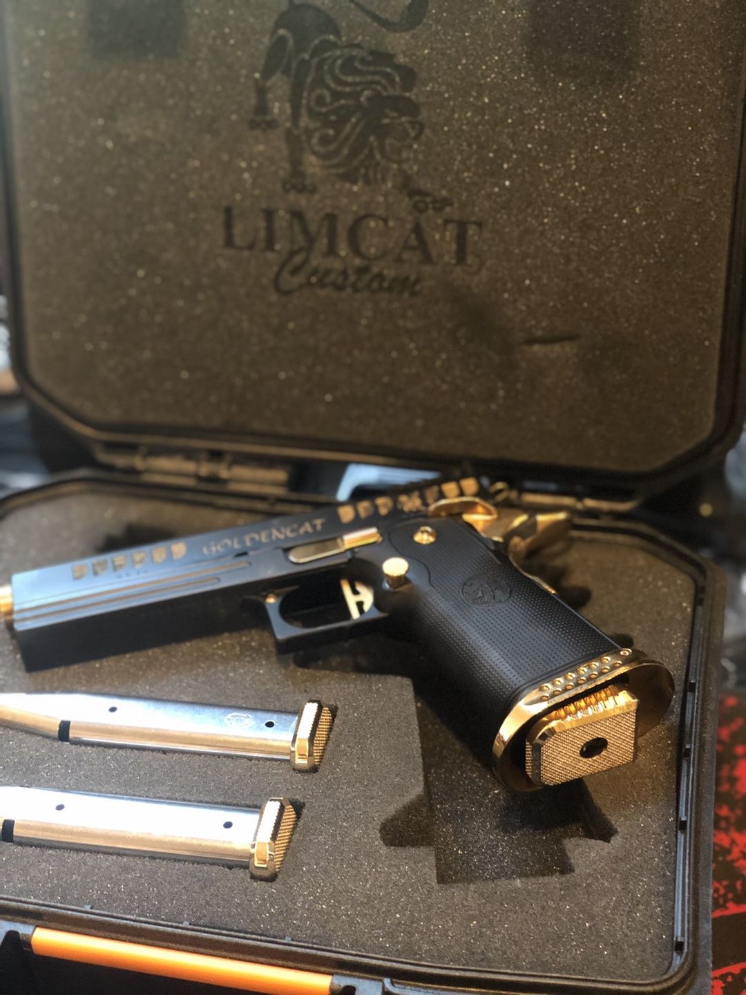 Customer photo review of STI/BUL Armory Standard 2011 Brass Magazine Base Pad