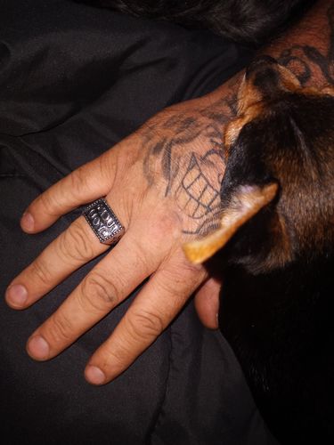 Customer photo review of FUCK YOU STAR RING