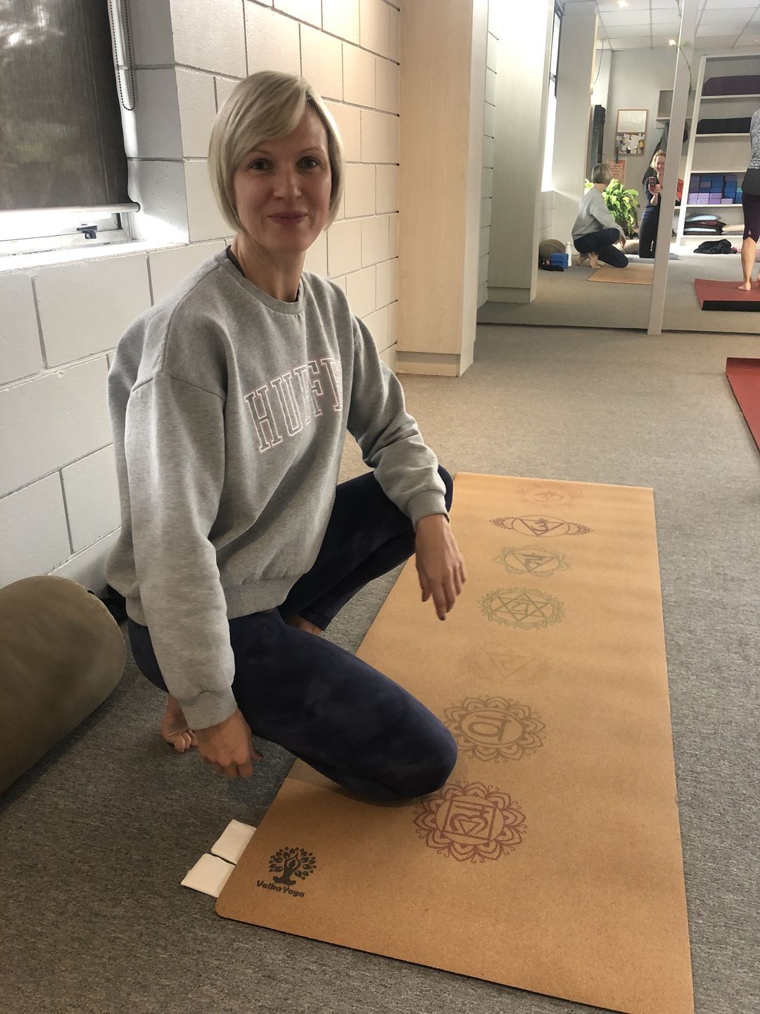Customer photo review of Chakra Yoga Mat
