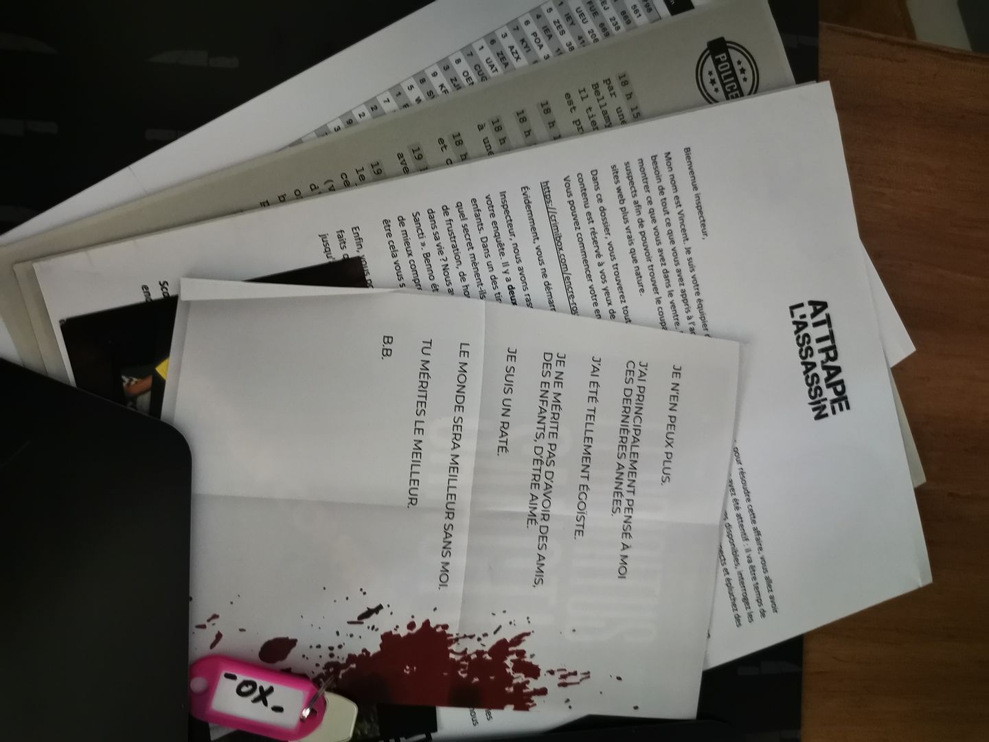 Customer photo review of Dossier Cendres (analogique)