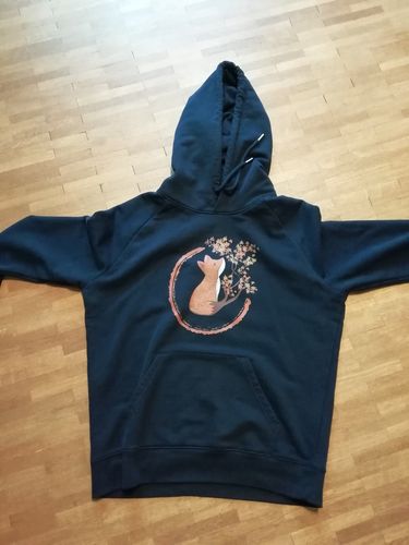 Customer photo review of Herbstfuchs - Bio Damen Hoodie
