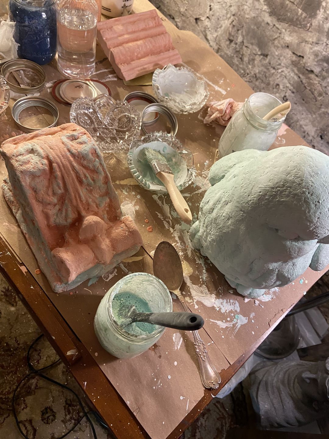Customer photo review of Milk Paint 101 Workshop Kit