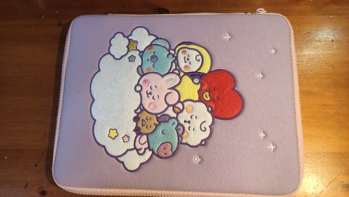 Customer photo review of [Official] BT21 "A DREAM OF BABY" iPad Tablet Sleeve Case