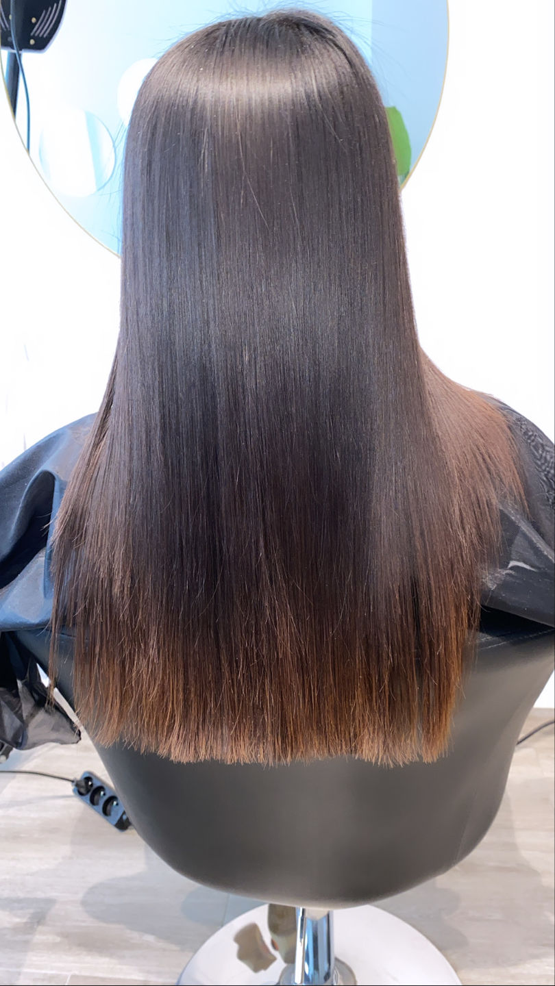 Customer photo review of TKS Tanino Blend Professional Smoothing System Treatment 2.0 - 1L