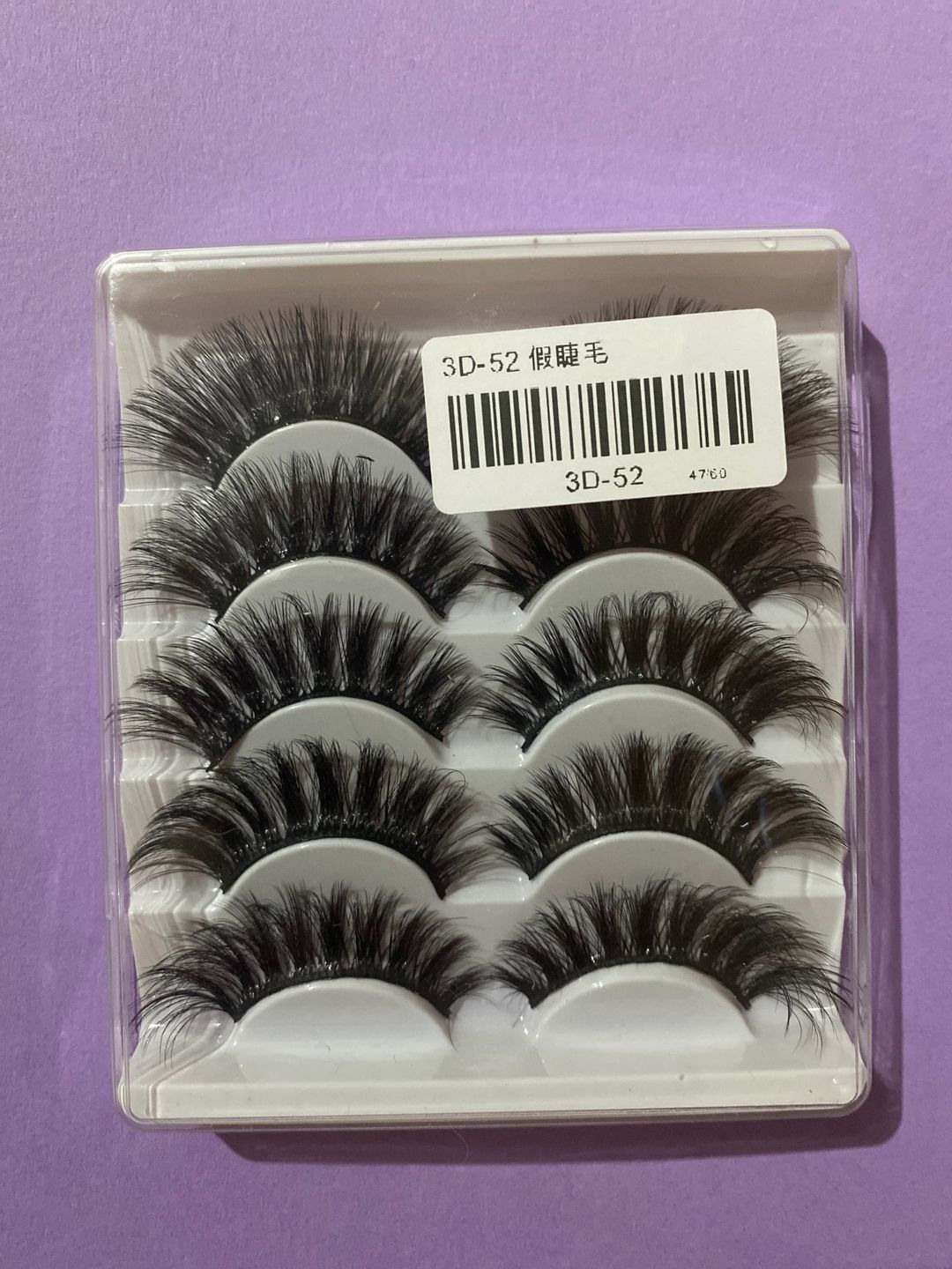 Customer photo review of O.TWO.O 3D MINK EYELASHES