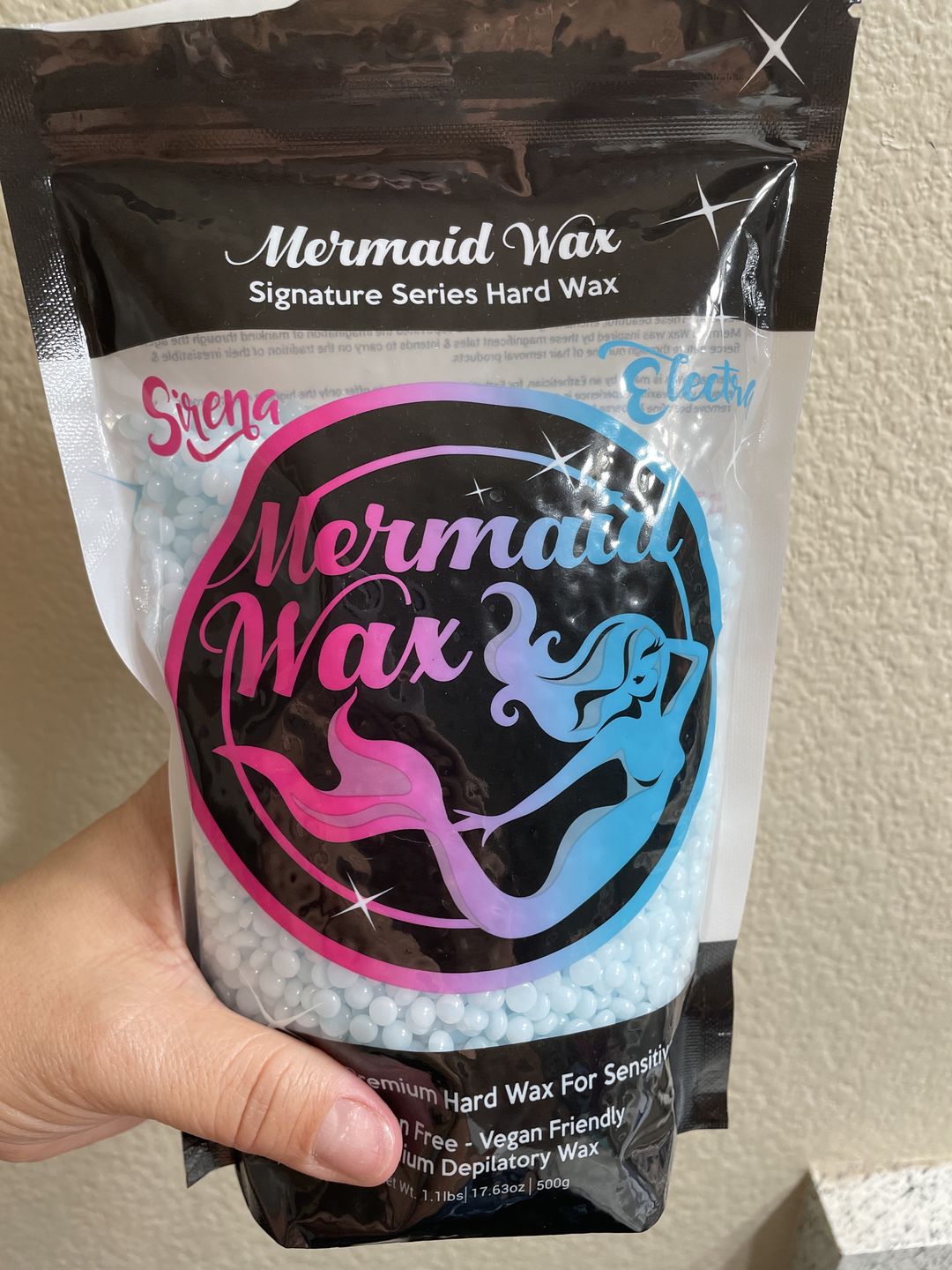 Customer photo review of At-Home Signature Series Hair Removal Wax