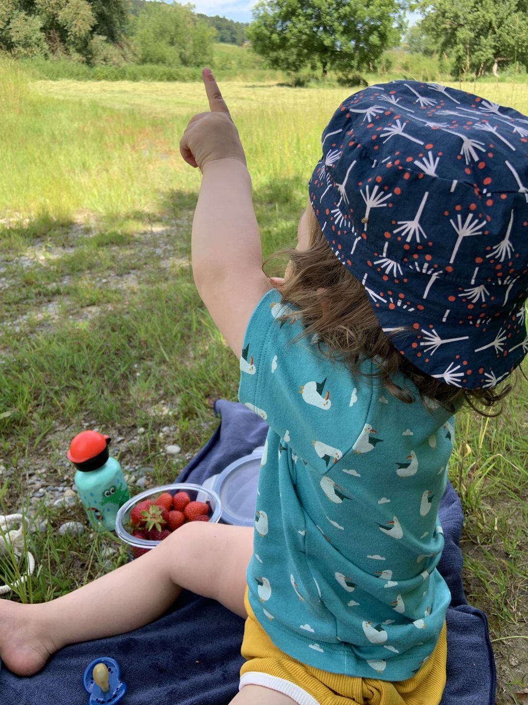 Customer photo review of Summer Seagull Short Sleeve Henley Top