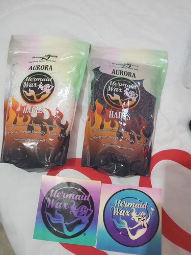 Customer photo review of At-Home Hard Wax Combos | Signature Series