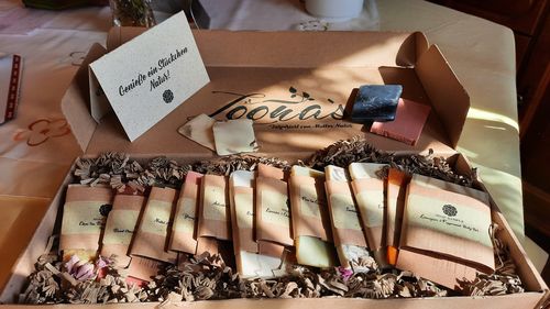 Customer photo review of Loona's SoapSampleBox mit Sisalsäckchen (Alle Düfte)