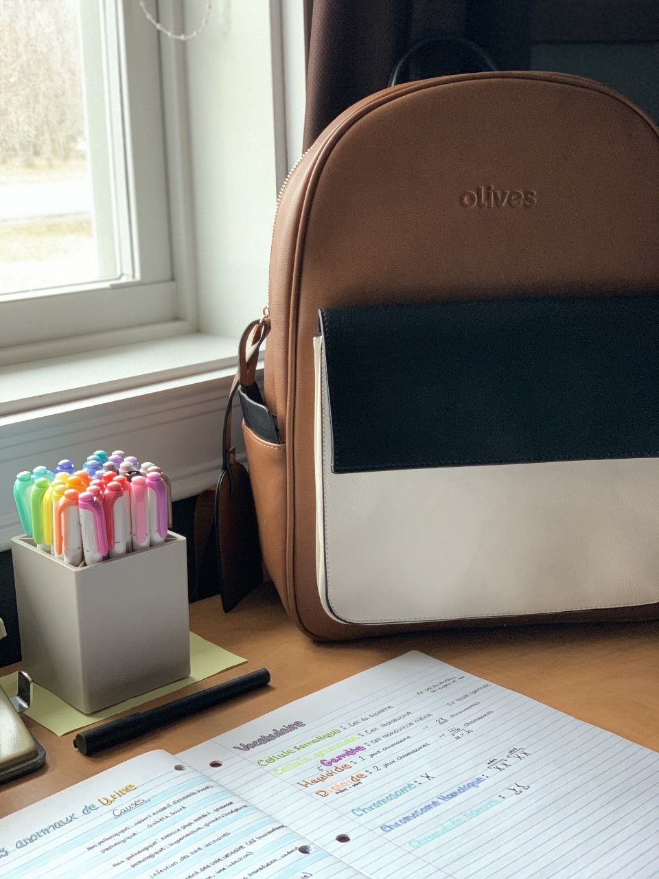 Customer photo review of Olives Original Backpack