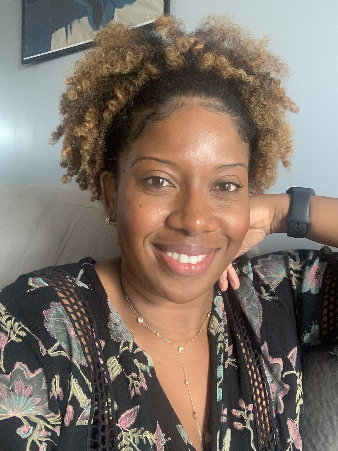 Customer photo review of My Curl Curl Foaming Mousse