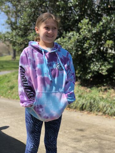 Customer photo review of Glory Days Apparel - Aquaberry Hoodie