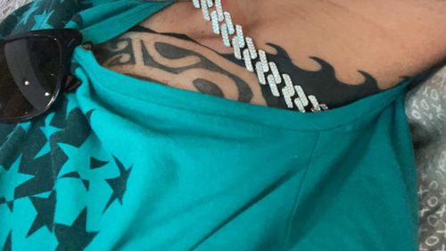 Customer photo review of Collana Big Drip - Silver