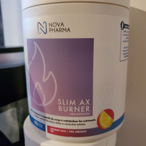 Customer photo review of Nova Pharma - Slim AX Burner 400g
