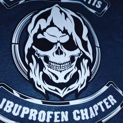 Customer photo review of Sons of Arthritis Heavy Long Sleeve 6.1oz