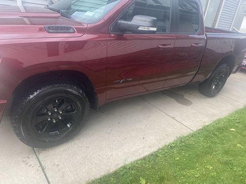 Customer photo review of blue shine™ | premium tire shine