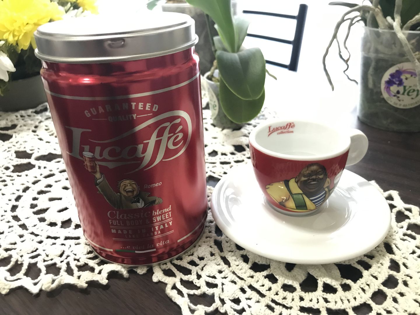 Customer photo review of Lata Lucaffe Classica 250 grs Grano Molido