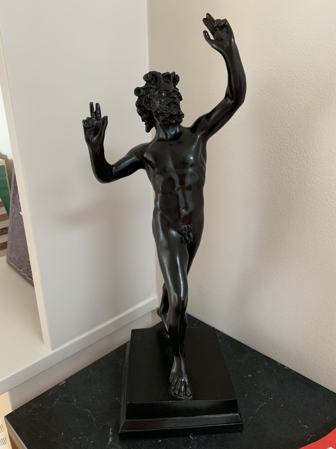Customer photo review of Fauno danzante in bronzo - Statua 37,5 cm