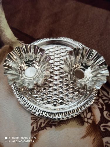 Customer photo review of Round Shape Karanda Plate